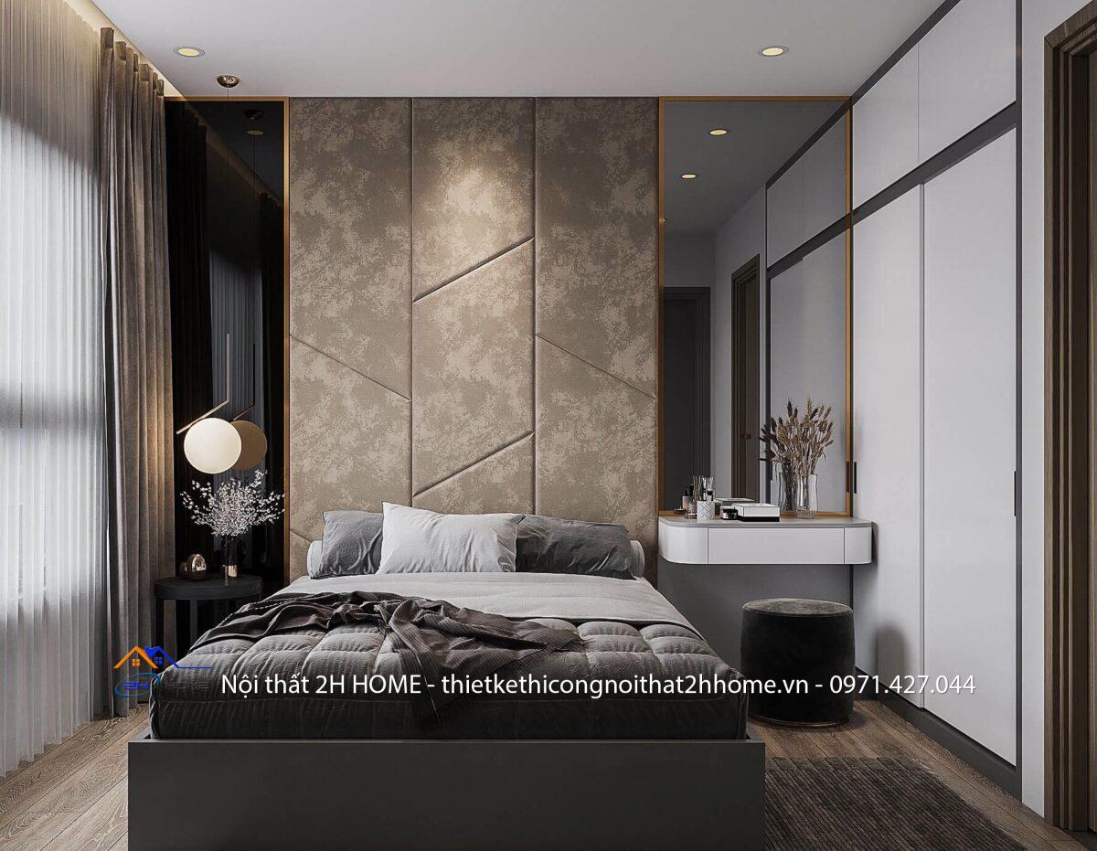 Với thiết kế nội thất hiện đại chung cư 3 phòng ngủ, bạn sẽ được tận hưởng không gian sống rộng rãi và tiện nghi tuyệt đỉnh. Với màu sắc tươi sáng, tràn đầy sức sống và các chi tiết thiết kế thông minh, bạn sẽ không thể cưỡng lại sự hấp dẫn của căn hộ đẳng cấp này.
